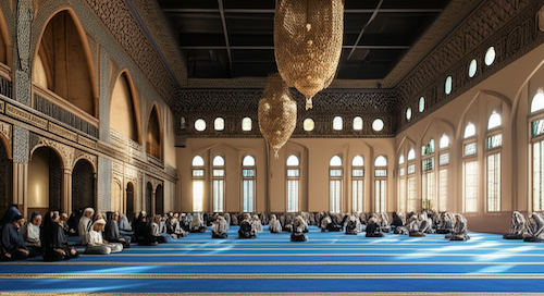 People engaged in Dhikr